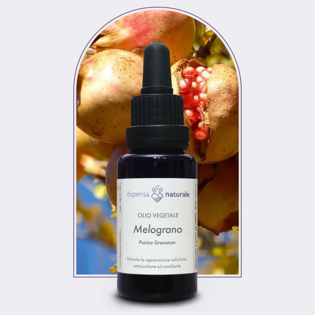 Olio di Melograno Italiano da variet&agrave; antiche, Artigianale, senza pesticidi - 30 ml
