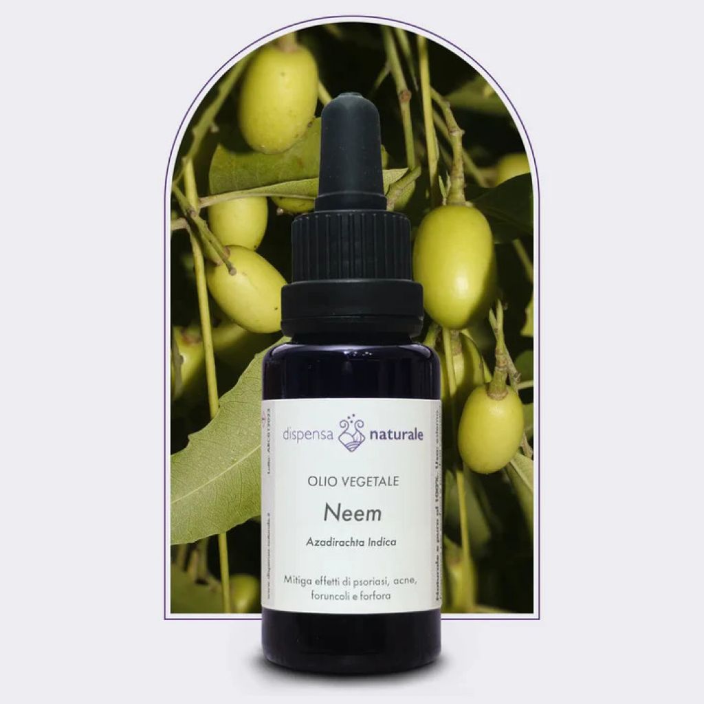 Olio di Neem Indiano, senza pesticidi - 30 ml