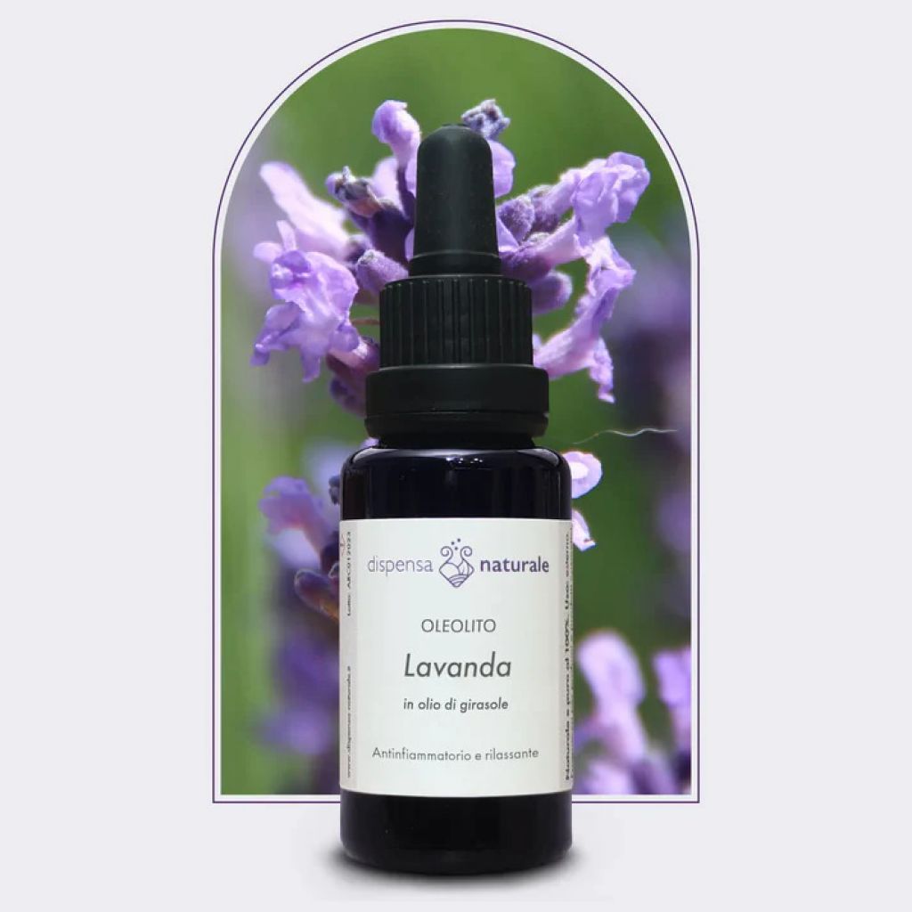 Oleolito di Lavanda artigianale italiana, senza pesticidi - 30 ml