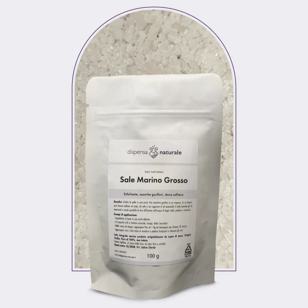 Sale Marino Integrale Siciliano, Grosso - 1000 g