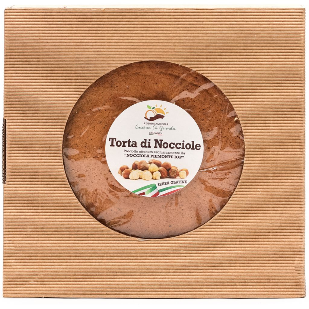 Torta di nocciole Piemonte Igp senza glutine - 330 gr.