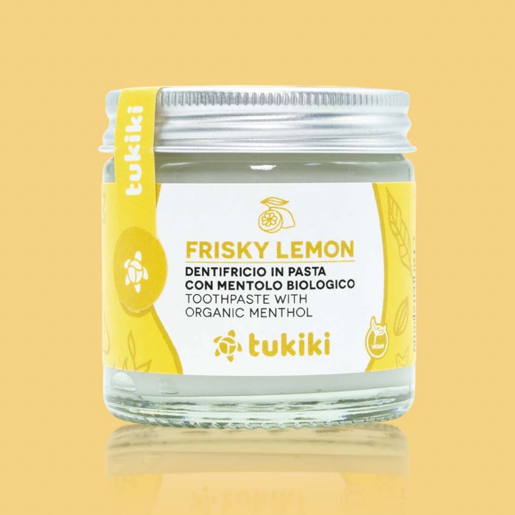 Dentifricio ecologico senza fluoro limone - 60ml