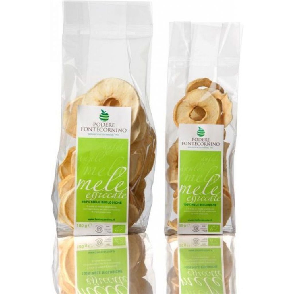 Organic dried apples 50g