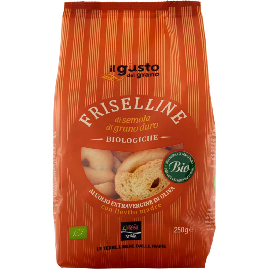 Friselline di semola di grano duro biologiche