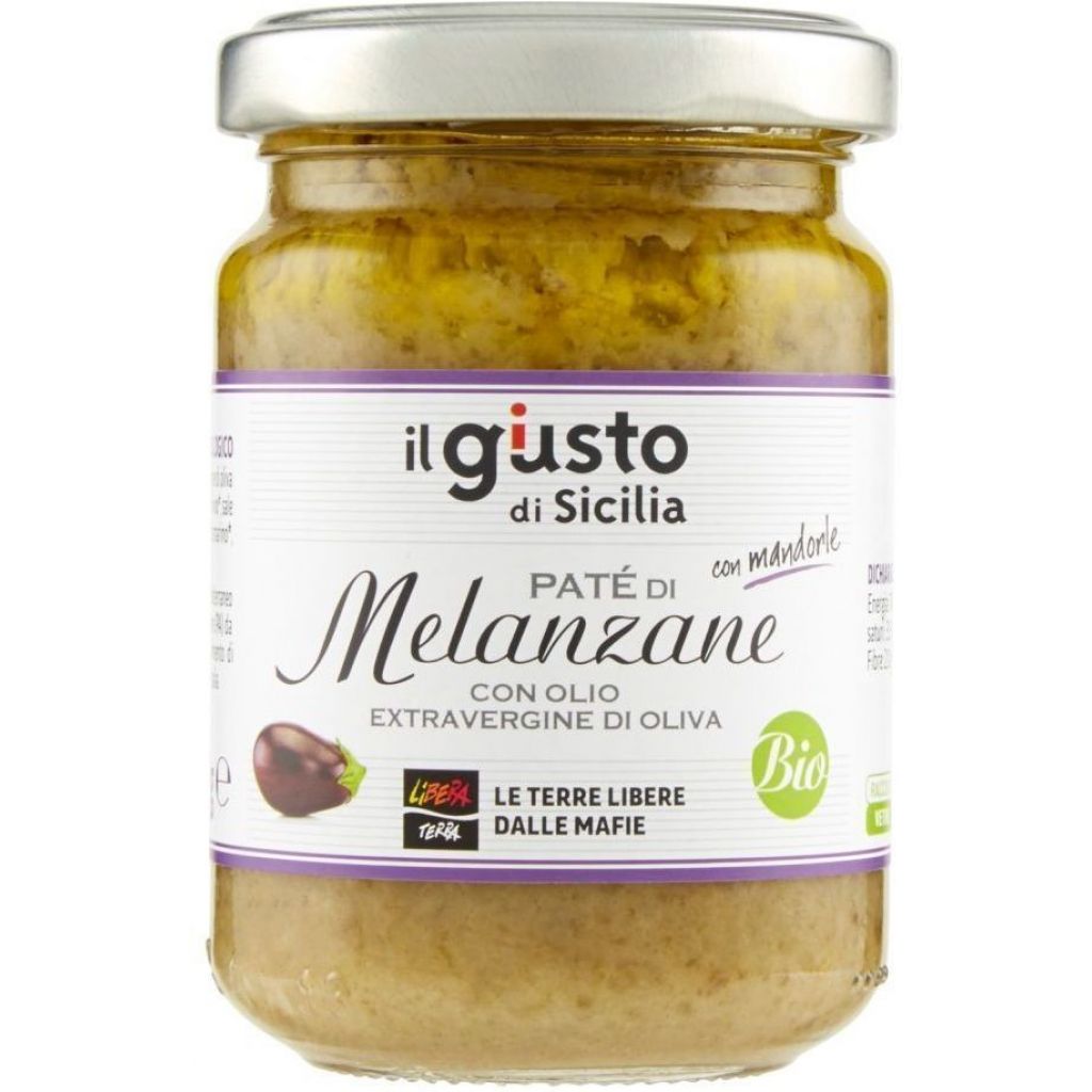 Organic aubergine pat&eacute; - 130 g