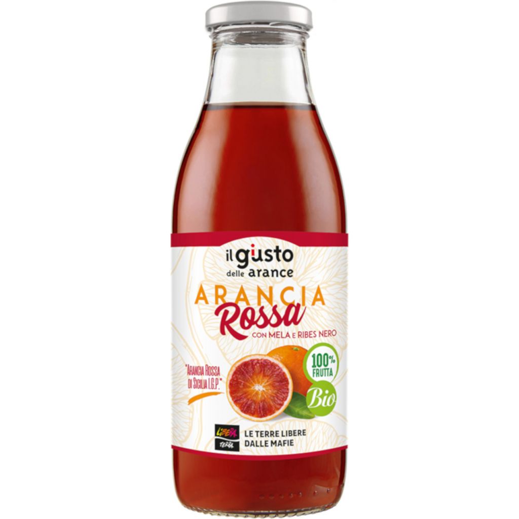 Succo di arancia rossa biologico