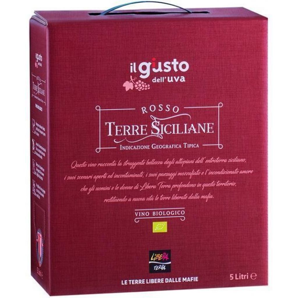 Rosso - Terre Siciliane IGT 2019 5 Lt
