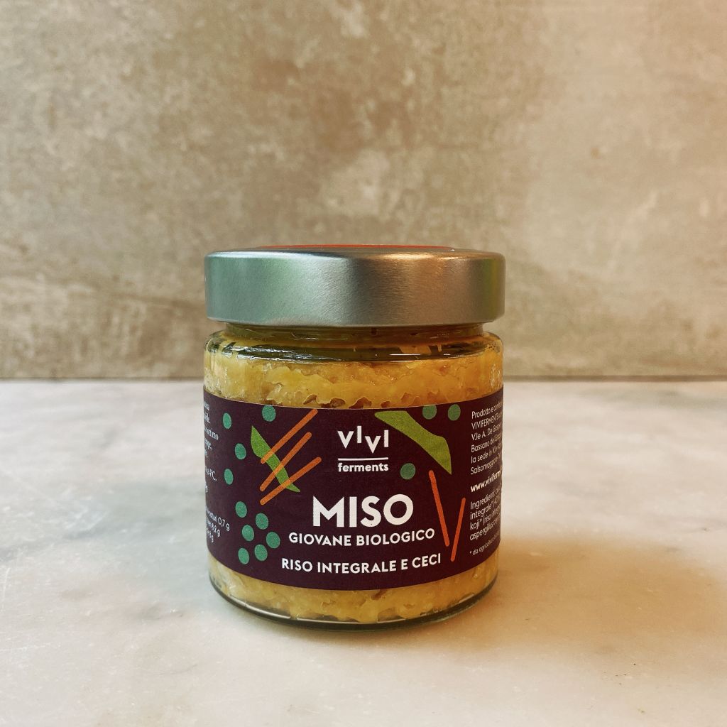 Miso giovane biologico. Riso e ceci