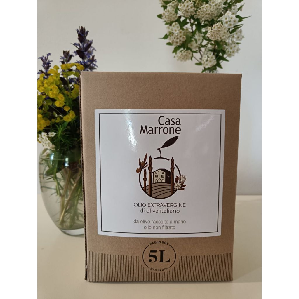 Bag in box di olio extravergine di oliva