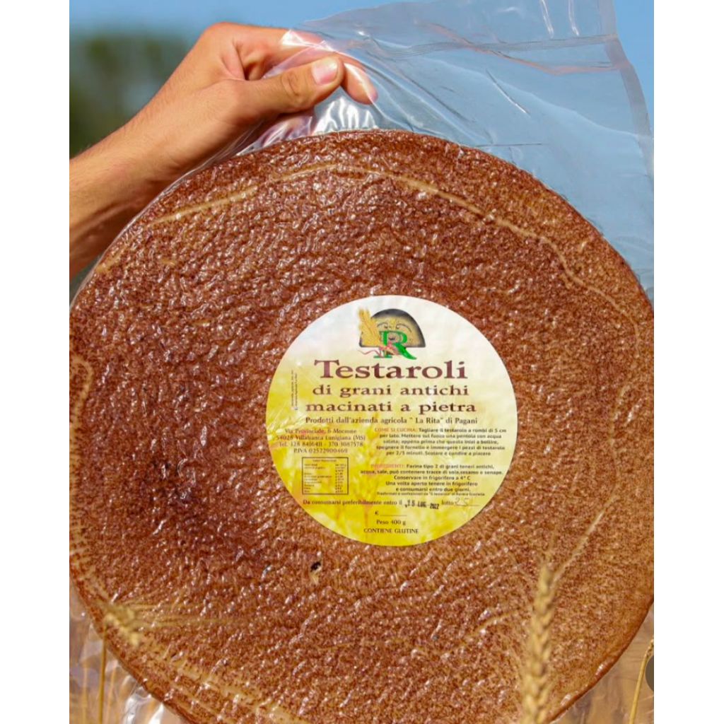 Testarolo Artigianale Biologico di Grani Antichi