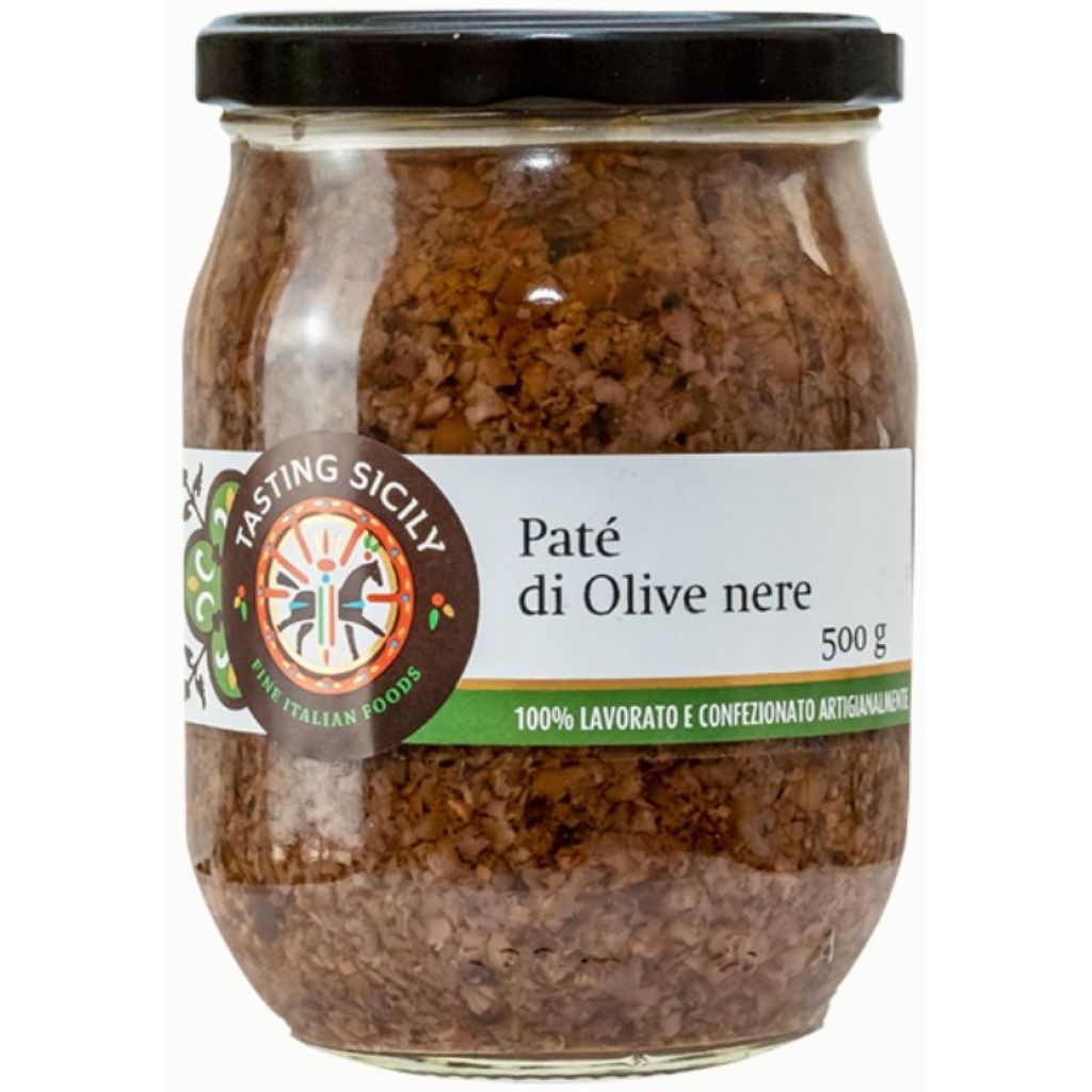 Pat&eacute; di Olive nere 500g