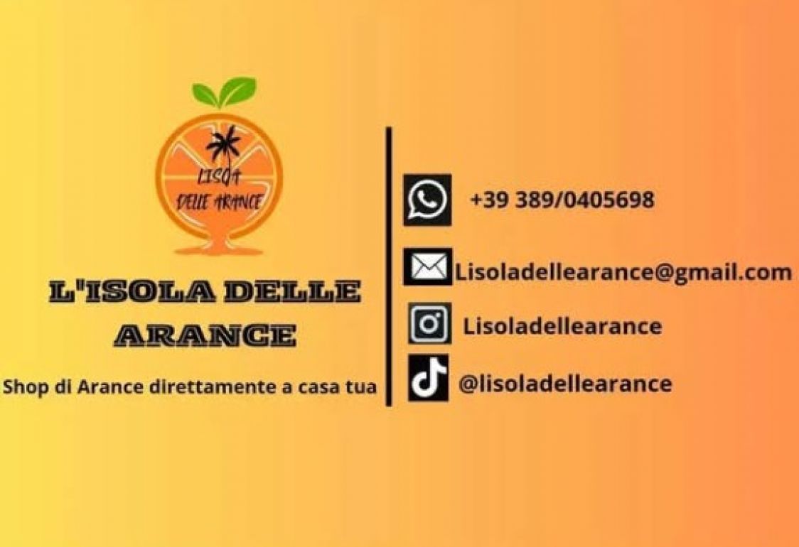 L'ISOLA DELLE ARANCE DI TROMBINO GIUSEPPE