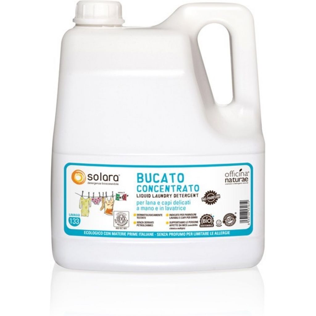 Solara Liquid laundry hand and wash. Unscented Tank 4 liters