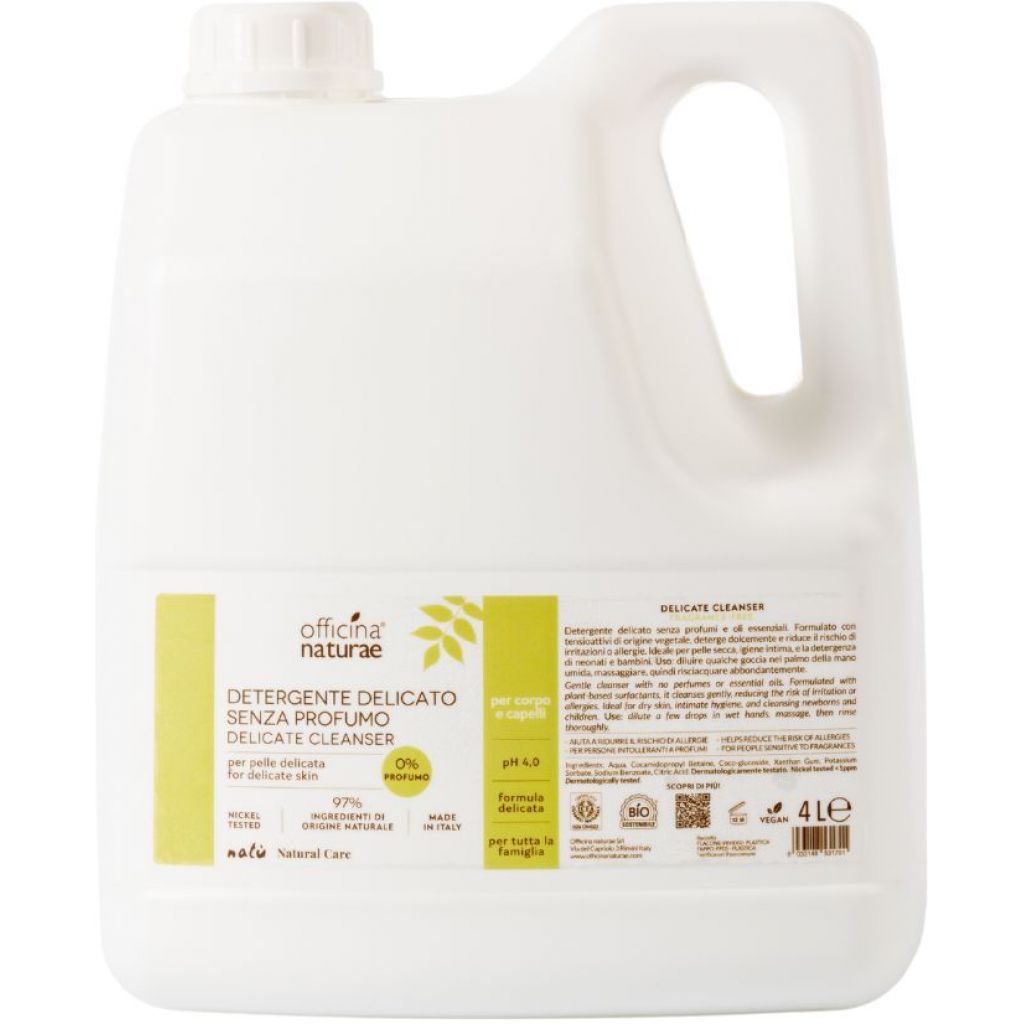 Detergente Delicato senza profumo 4 Lt