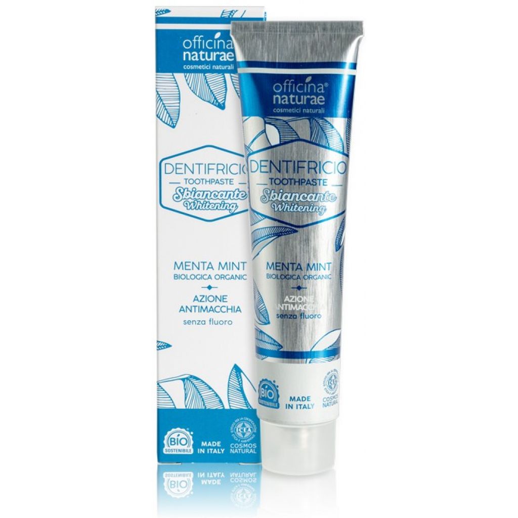 Ecobio Mint Whitening Toothpaste with aluminum tube 75 ml
