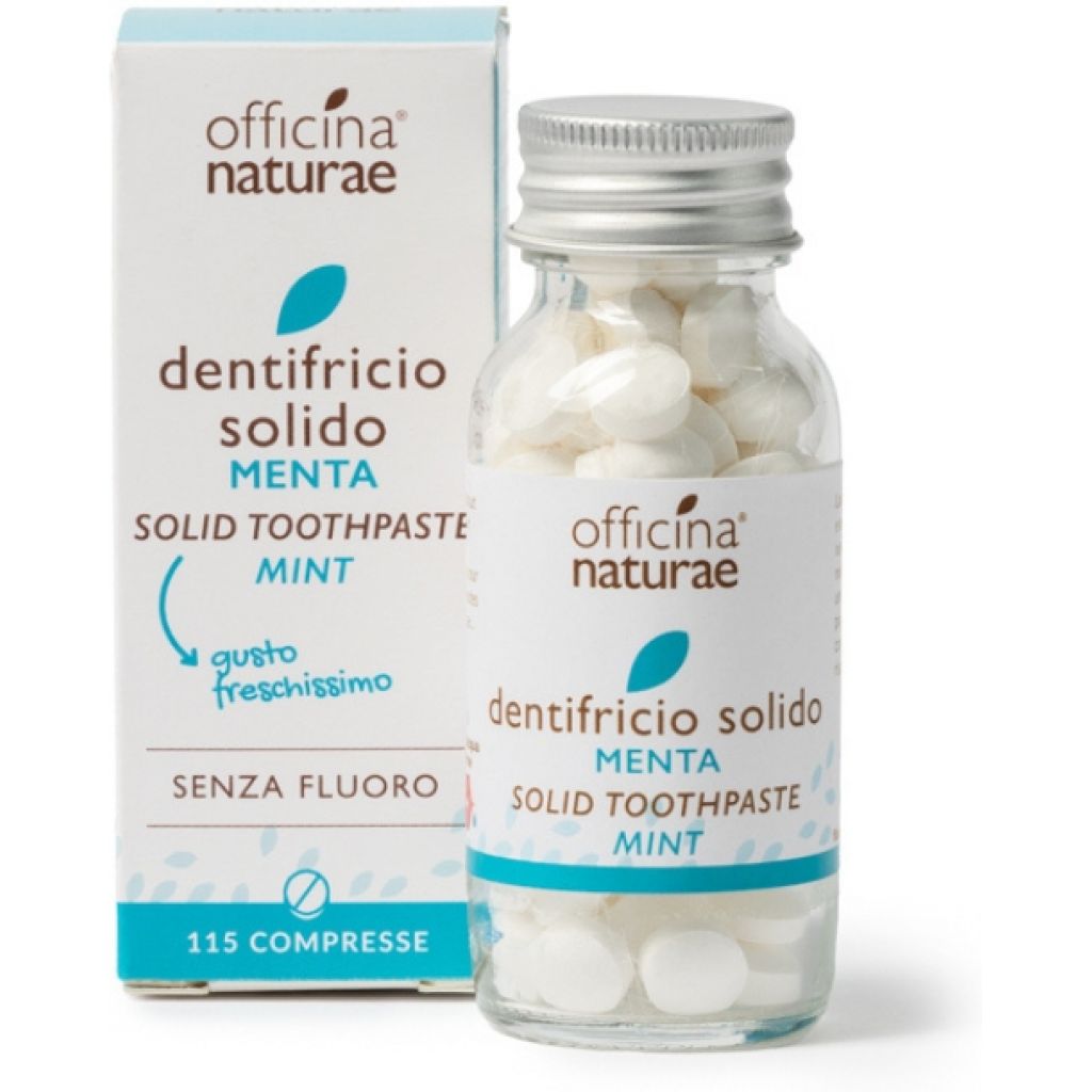Dentifricio Menta in pastiglie 115 pz