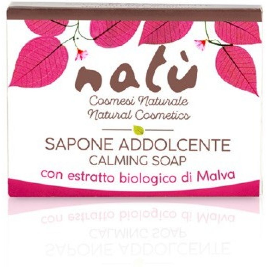 Sapone Solido Addolcente alla Malva BIO 100 gr