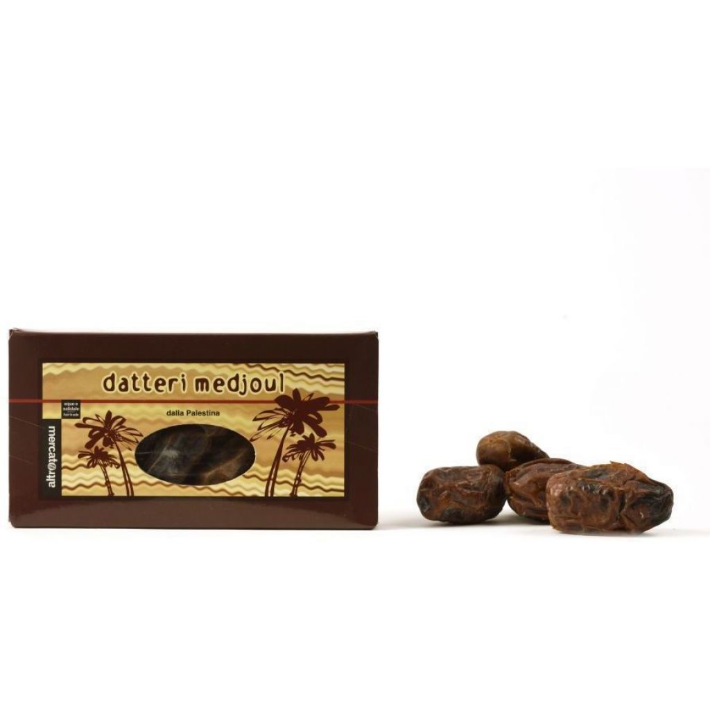 1216 Datteri Medjoul Palestina al naturale in astuccio 200gBIOLOGICI