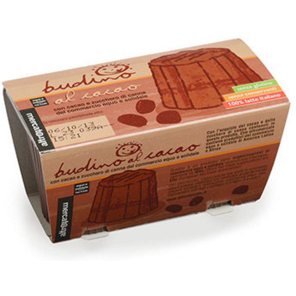 2861 Budino pronto al cacao - 2x100 BIOLOGICO