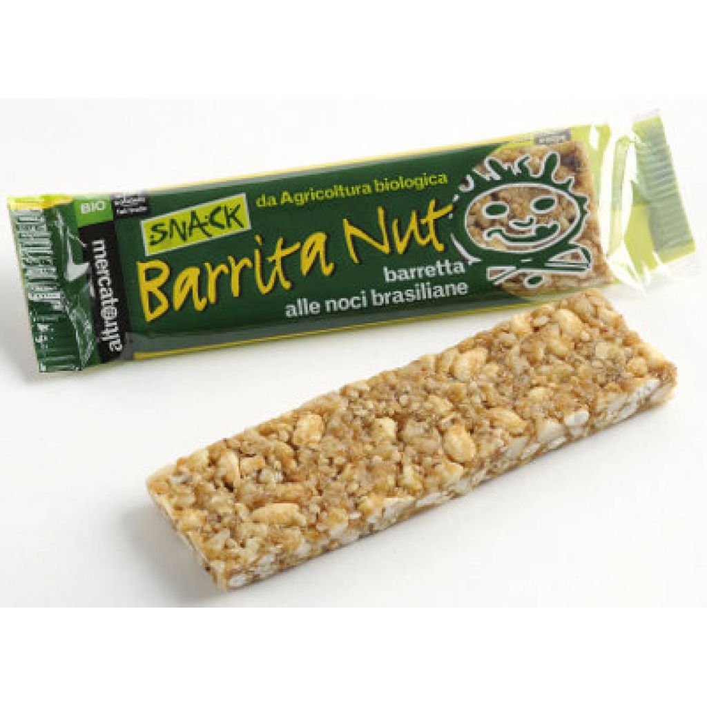 481 Barretta con noci brasiliane e anacardi Barrita nut - bio 25g