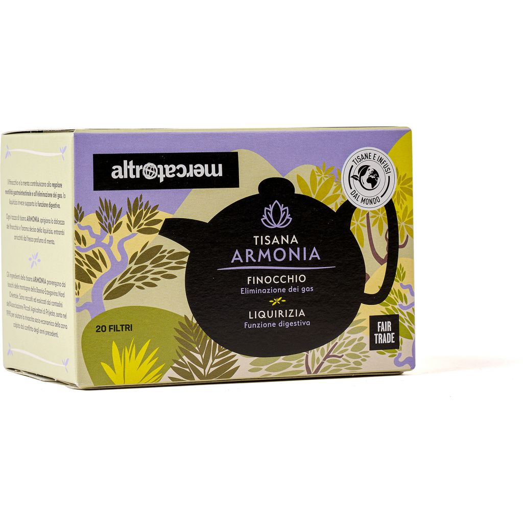 5956 tisana armonia finocchio e liquirizia 20 filtri 40 gr