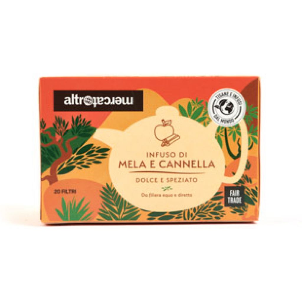 687 Infuso mela e cannella in 20 filtri 50 gr