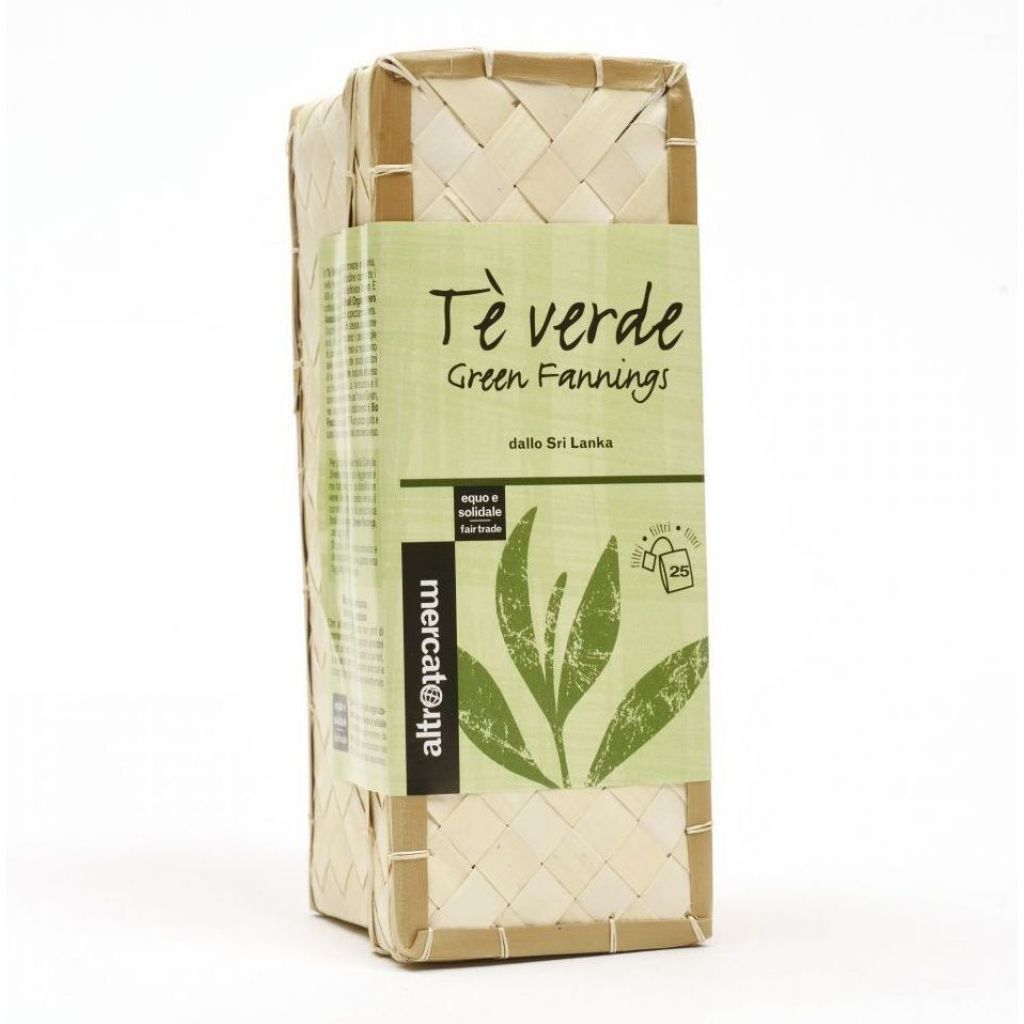 806 T&egrave; verde Sri Lanka cestino in 25 filtri 50 gr