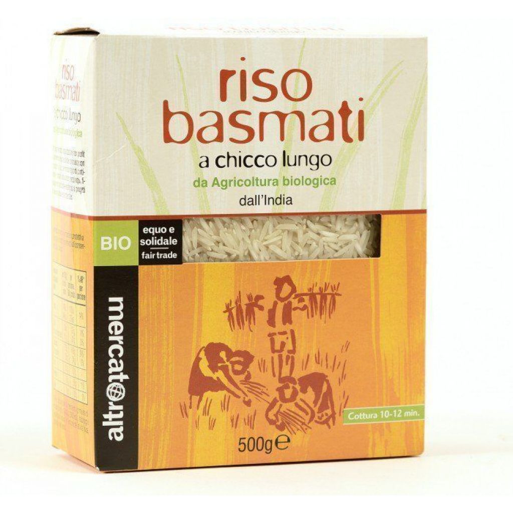 786 riso Basmati India chicco lungo - bio 500g