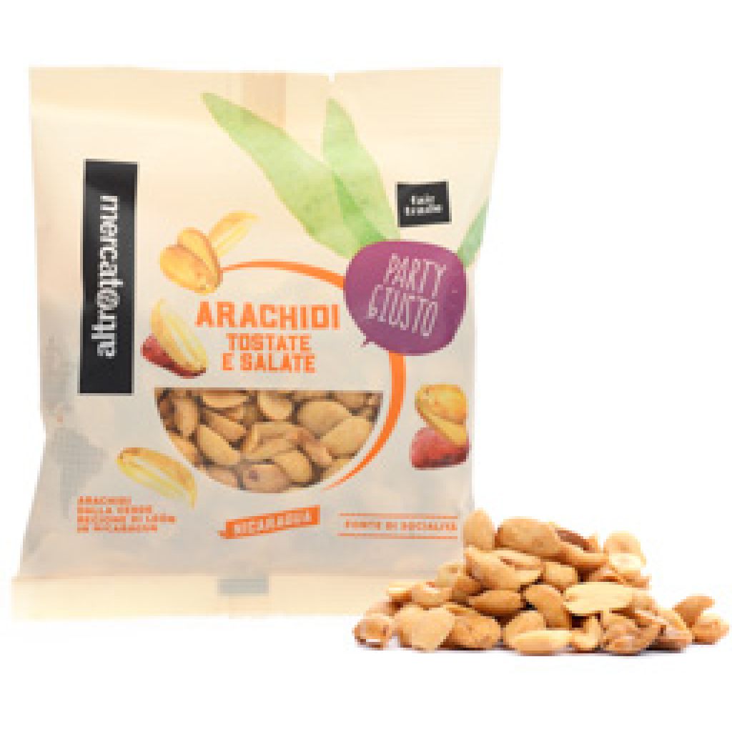 406 Arachidi tostate e salate 125g