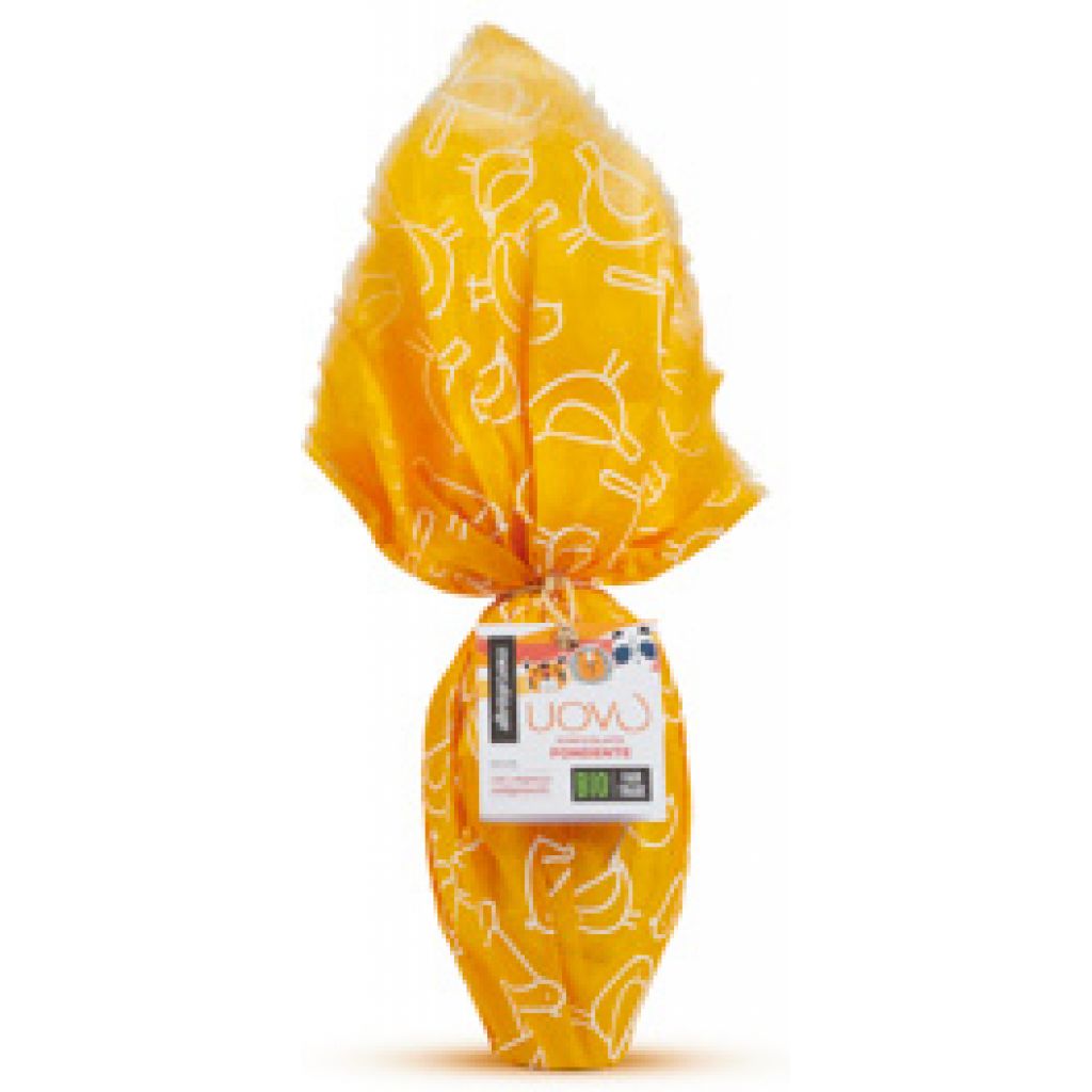 68 Uovo di cioccolato fondente extra 200g BIO conf carta