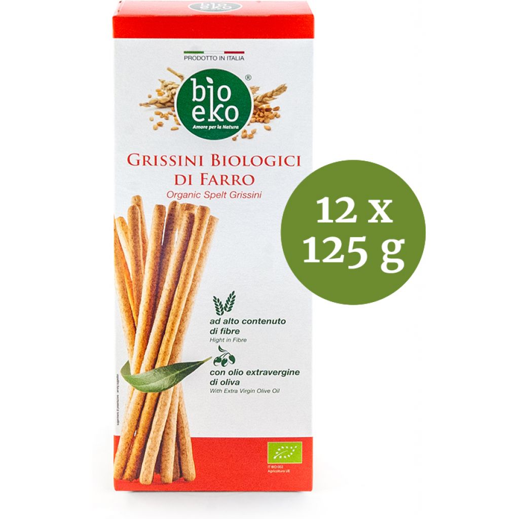 Grissini al farro biologici