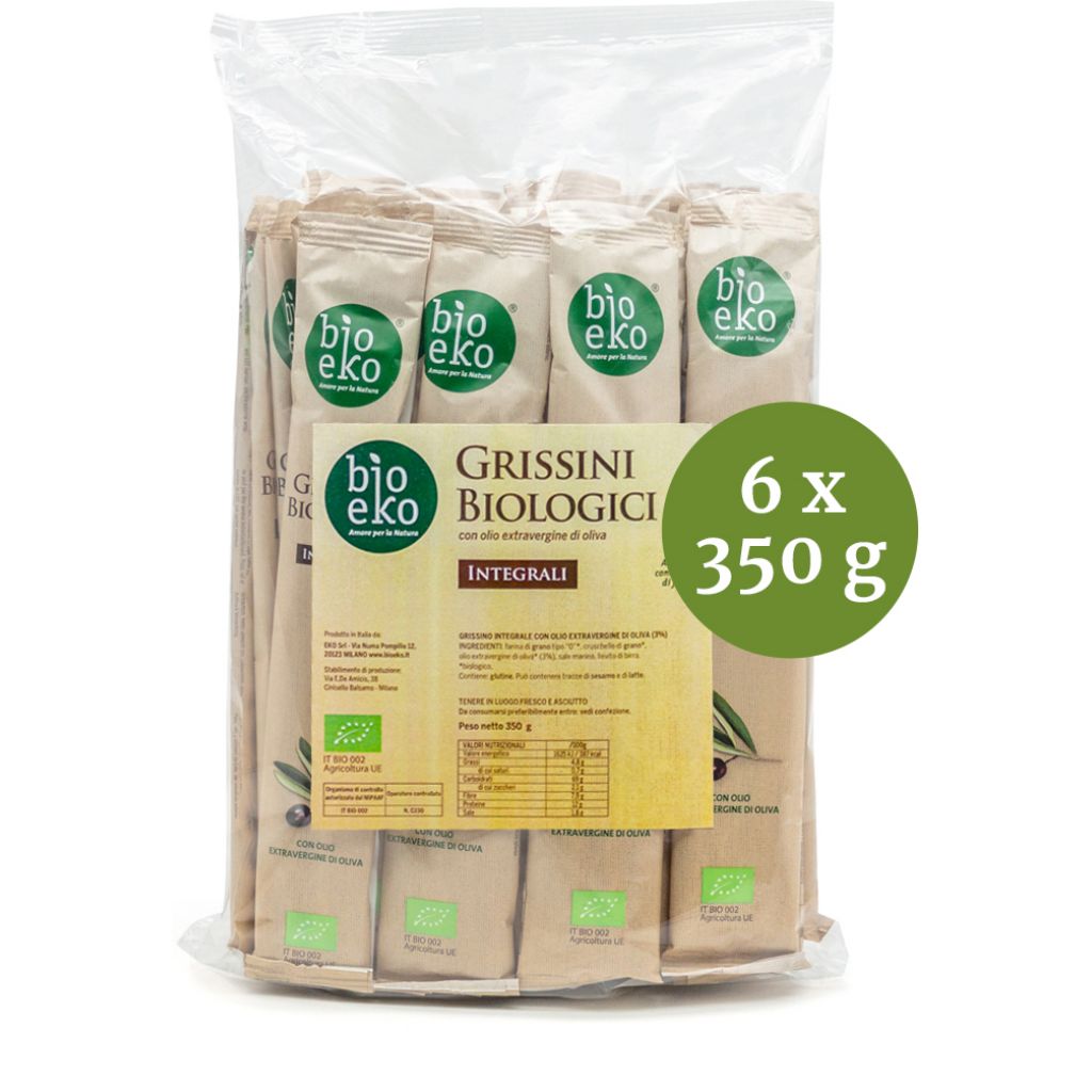 Grissini monodose integrali
