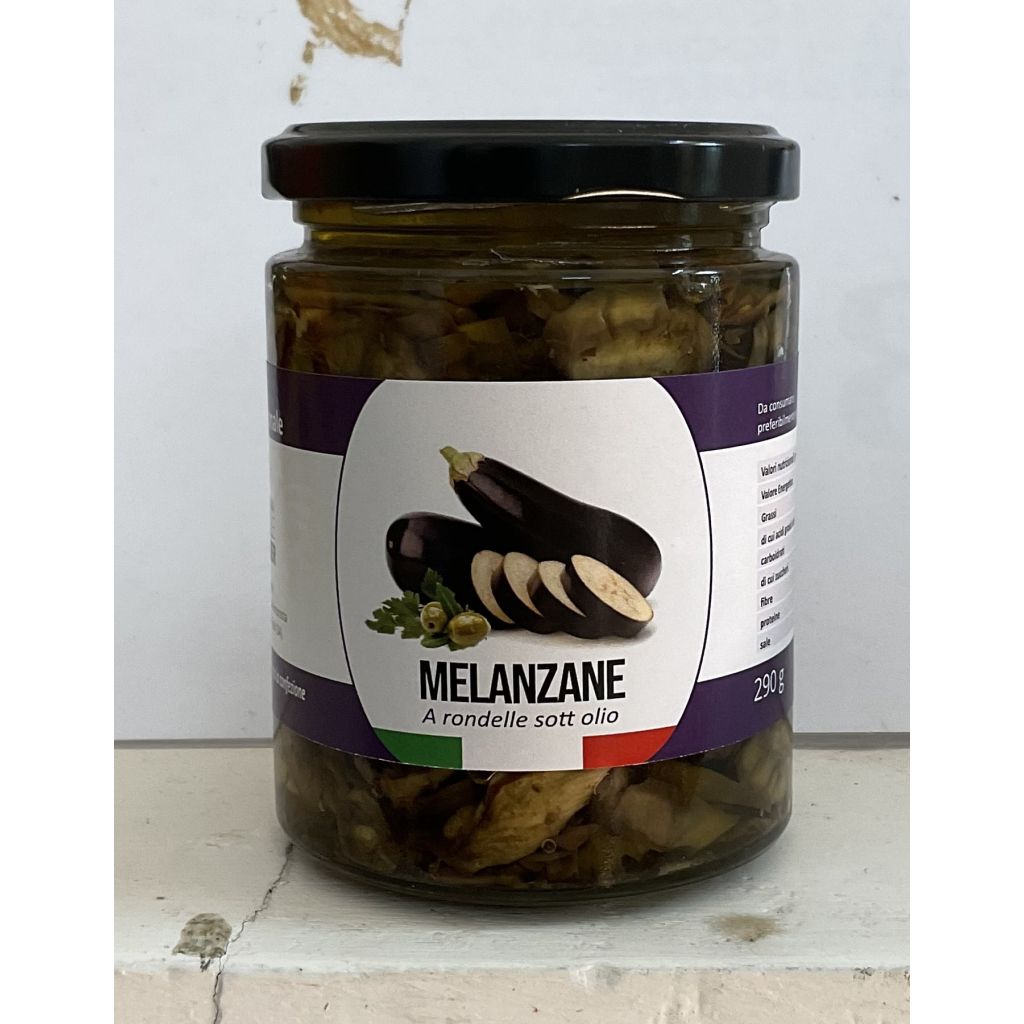 Melanzane a rondelle sott'olio