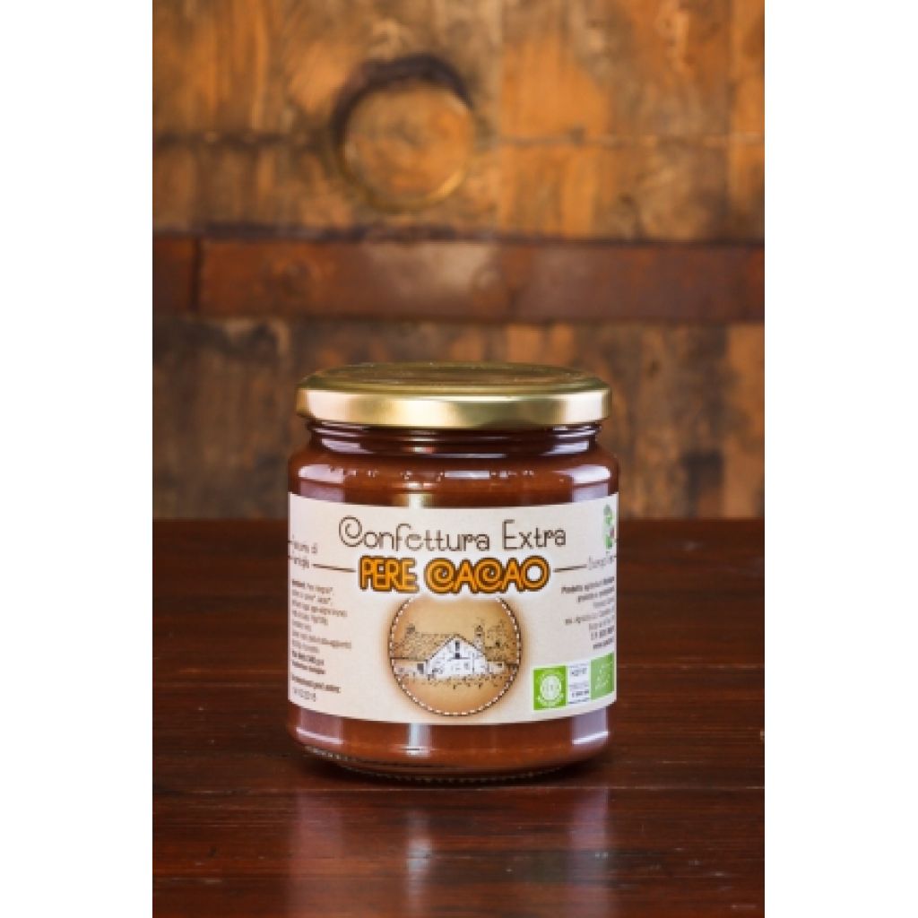 Jam pear multiple cocoa