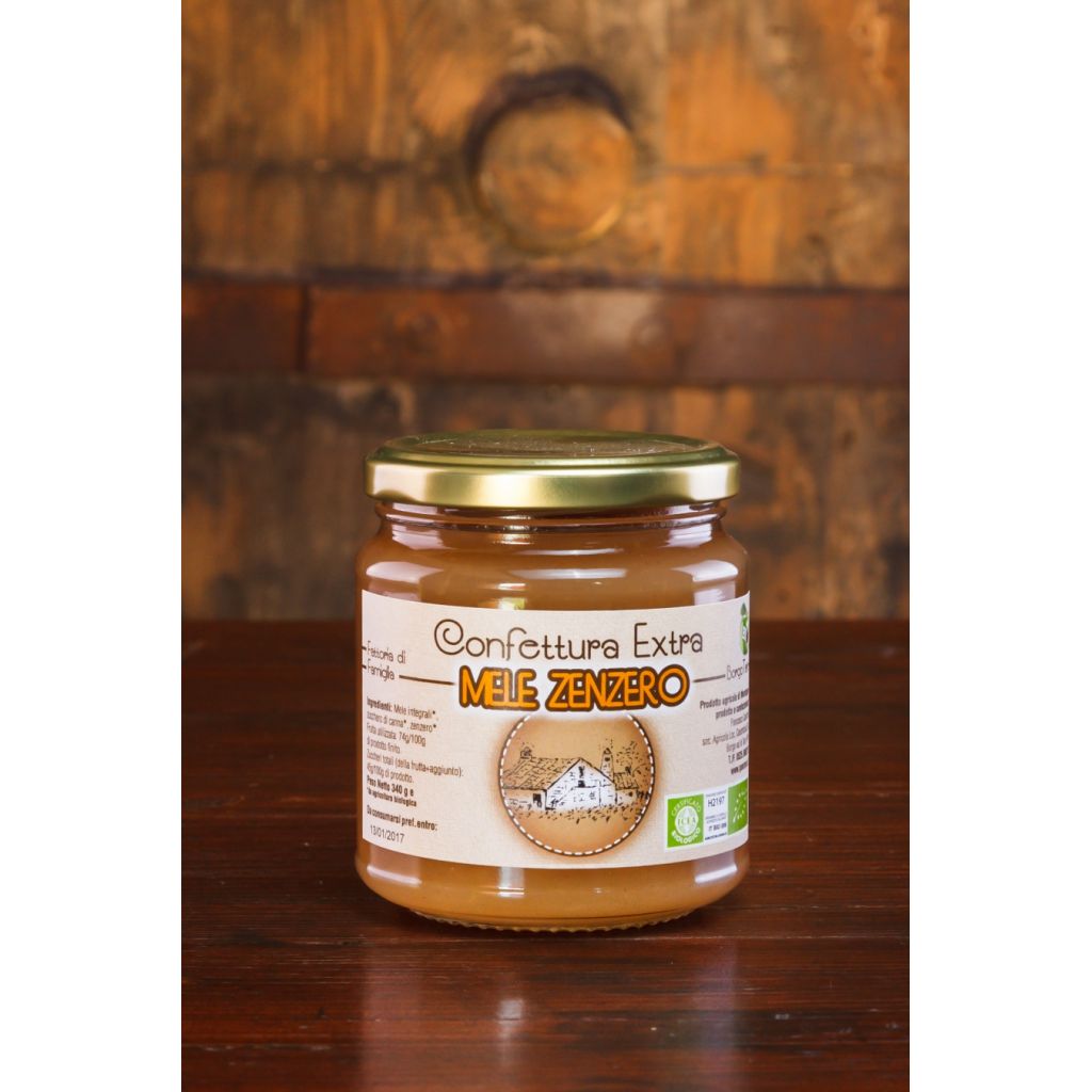 Marmellata mele e zenzero