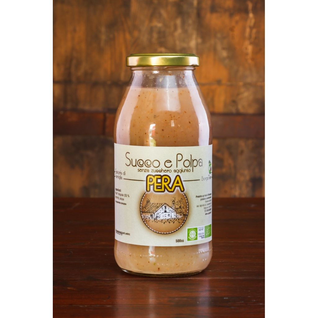 Succo di pera multipli