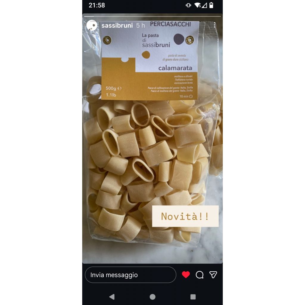 Pasta CALAMARATA PERCIASACCHI