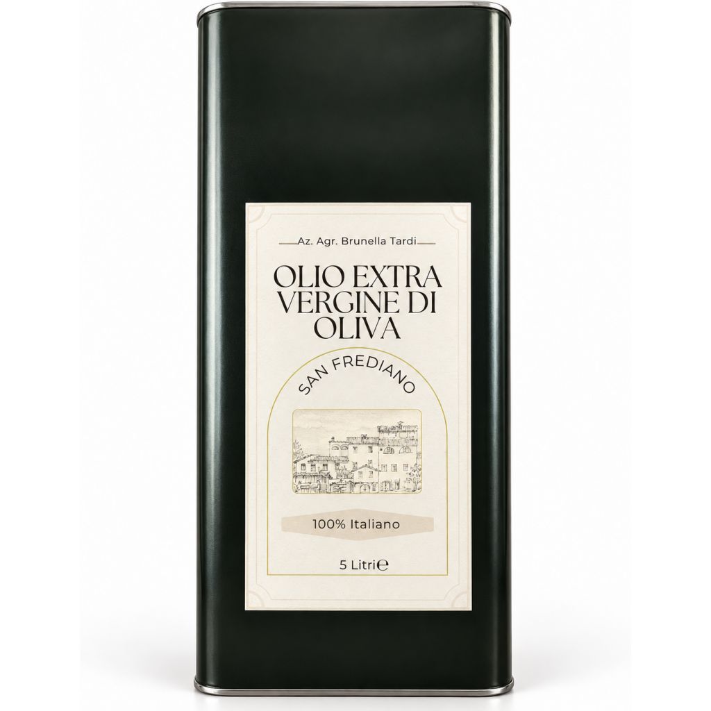 Olio Extravergine di Oliva 100% Italiano &ndash; Raccolta 2026 &ndash; Latta 5 Litri