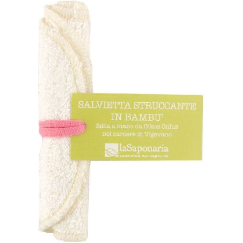 Salvietta struccante in bamb&ugrave;