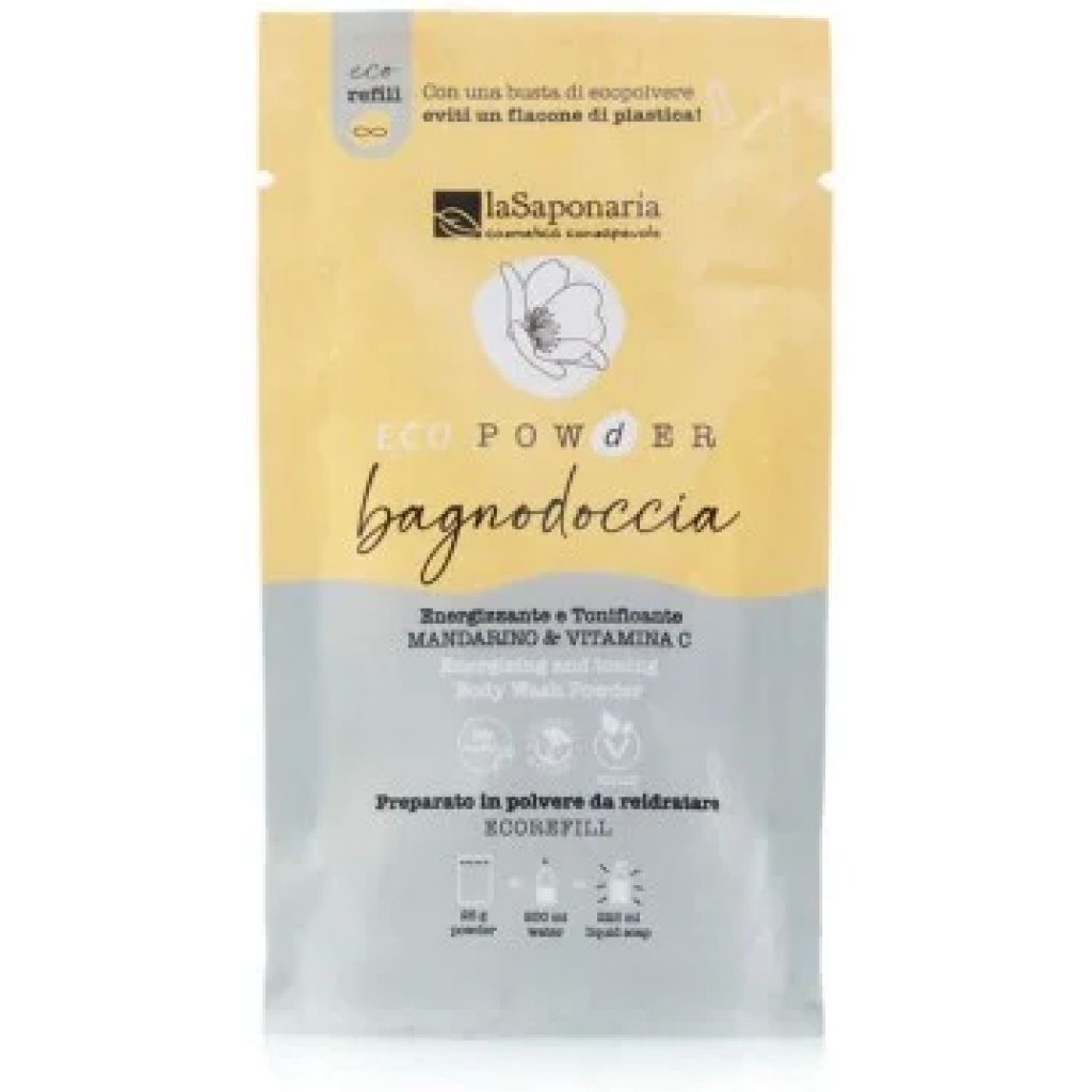 Bagnodoccia in polvere energizzante 25 g Mandarino e vitamina C