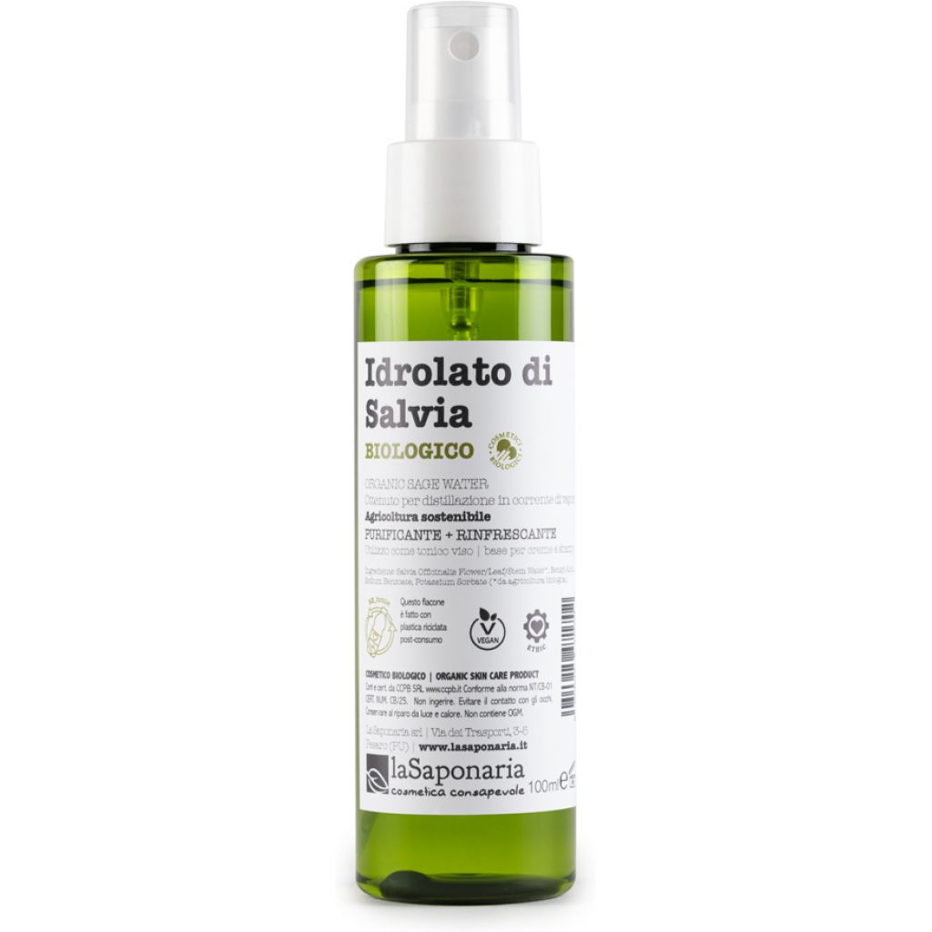 Idrolato di salvia bio Re-Bottle spray 100 ml