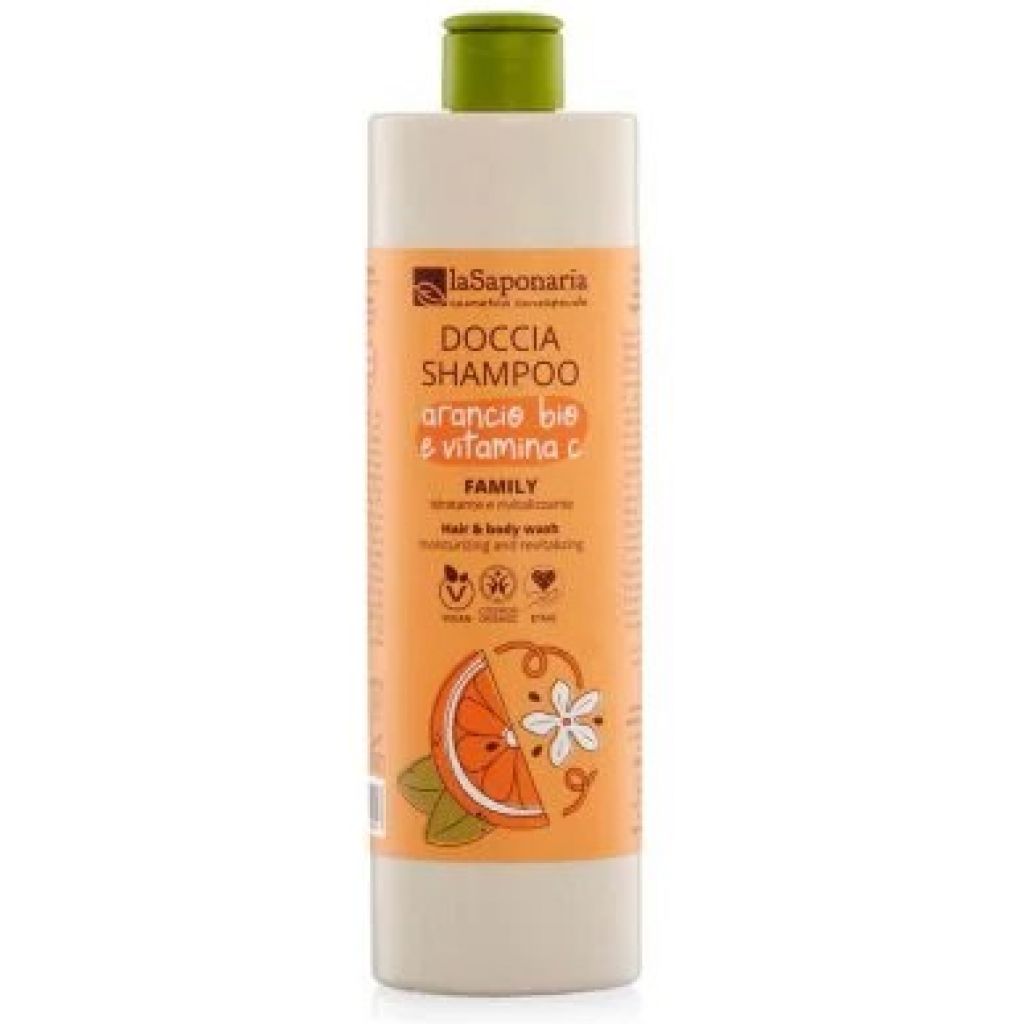 Doccia shampoo family - ARANCIO BIO E VITAMINA C 500 ml