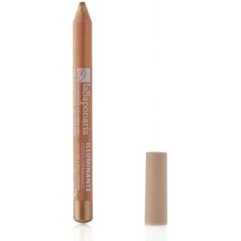 Illuminante viso e occhi oro champagne