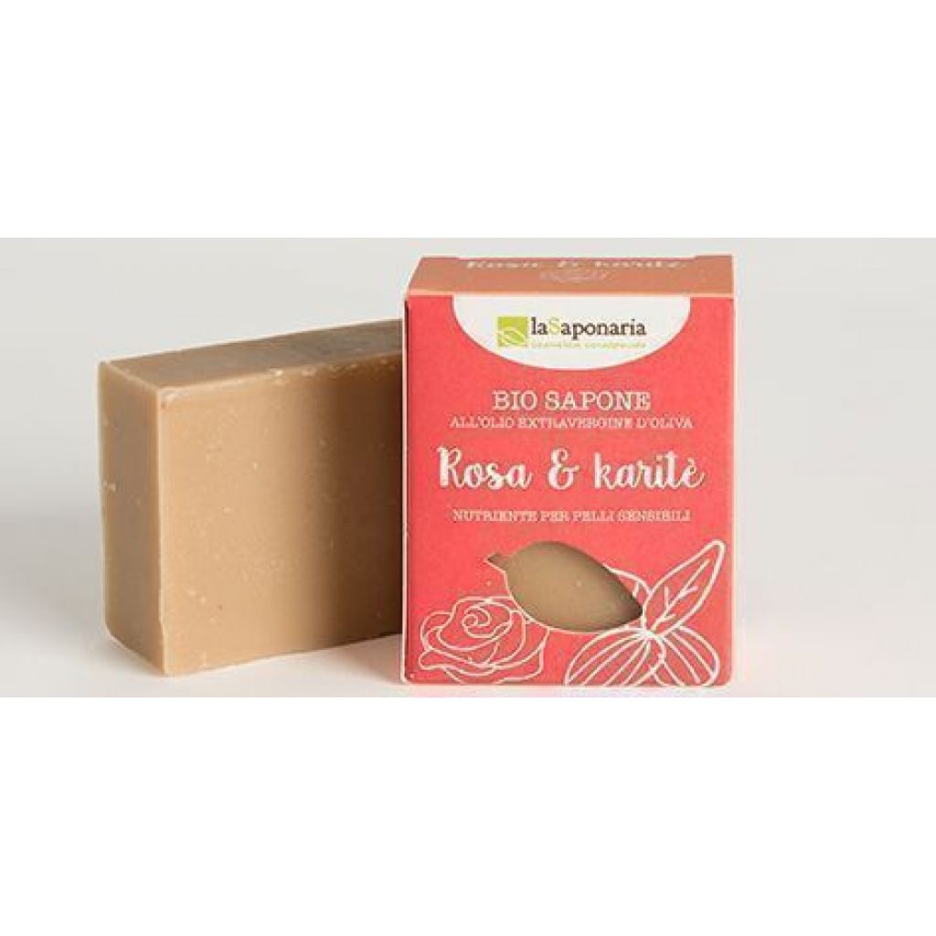 Pink soap and shea 100g