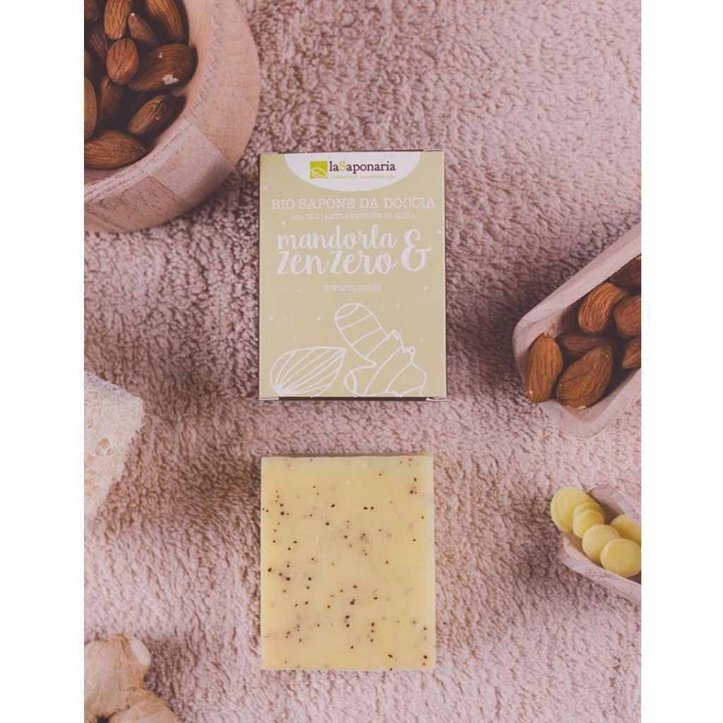 Barra sapone mandorla e zenzero 1Kg