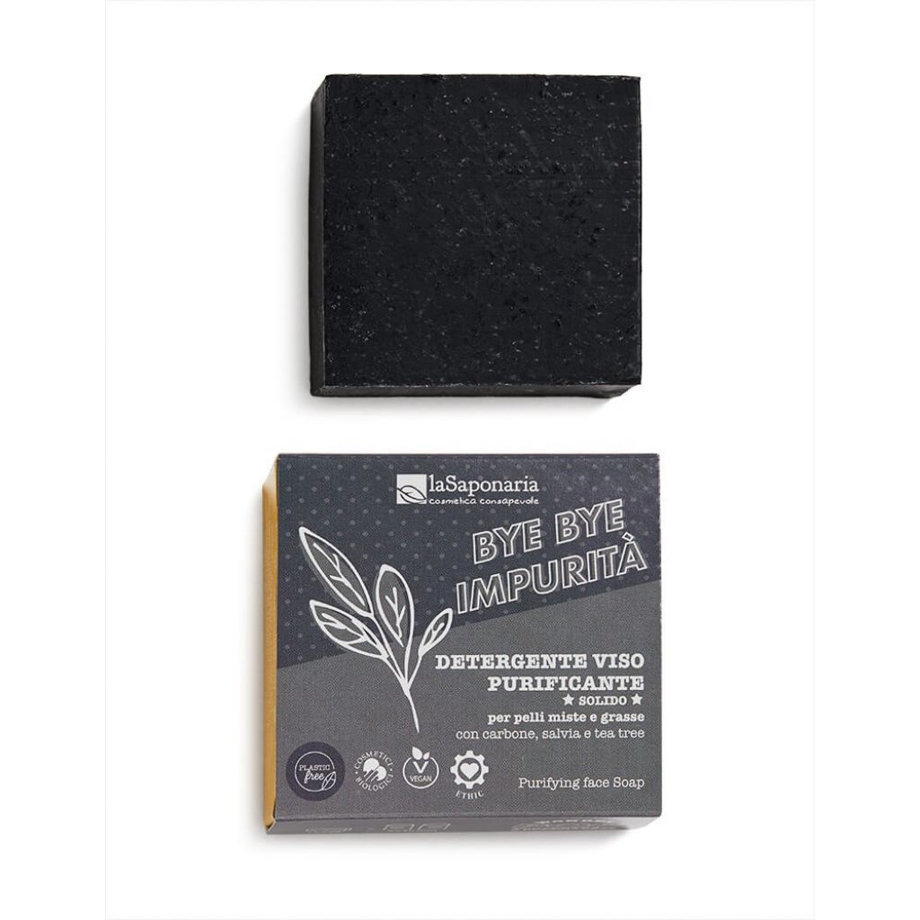 Detergente viso solido purificante - Bye Bye Impurit&agrave; 70 g