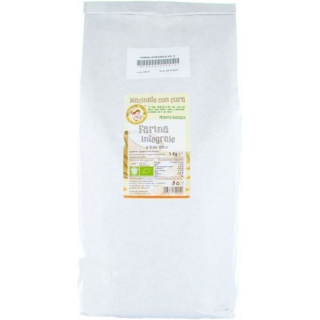 A002 Farina Integrale 5 Kg  tt flour 5 Kg
