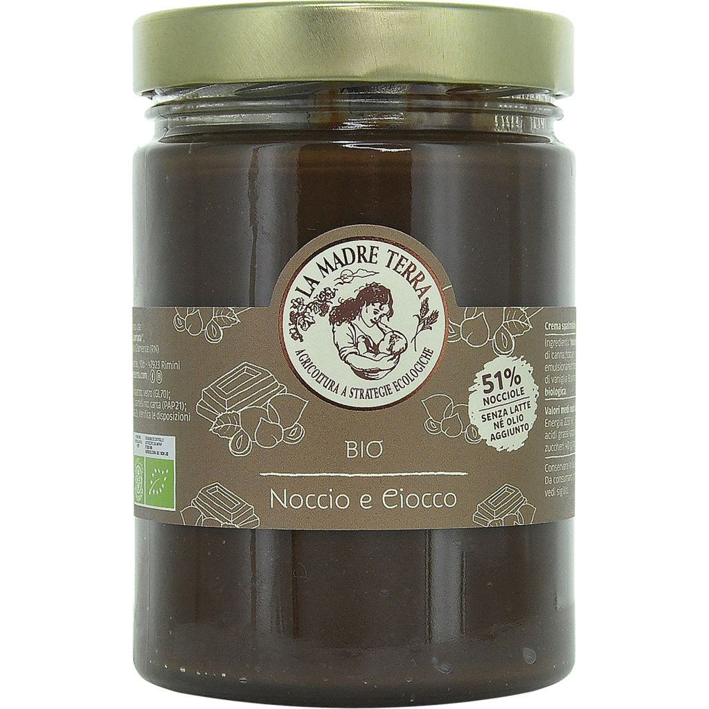 CRE02IGP Noccio e Ciocco 620g IGP PIEMONTESI  BIO