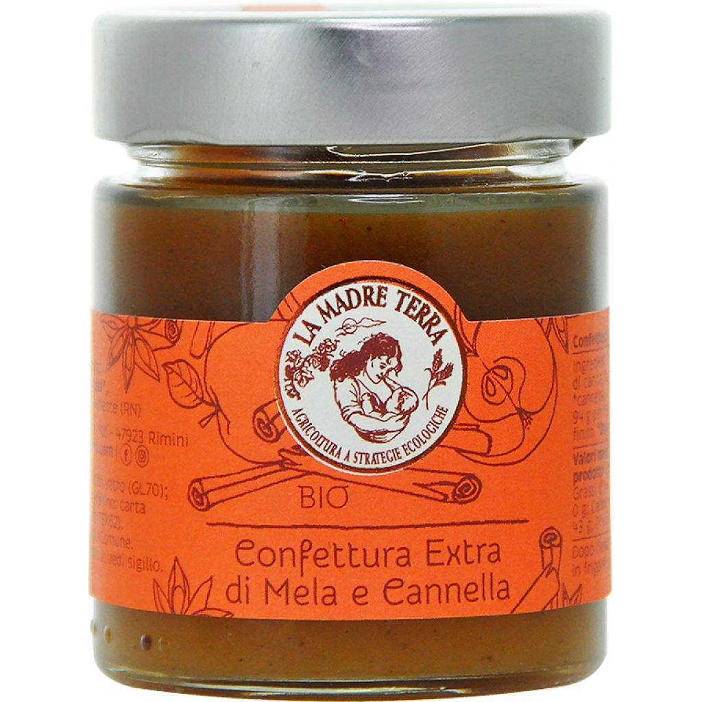 CONFETTURA EXTRA DI MELA E CANNELLA 150gr