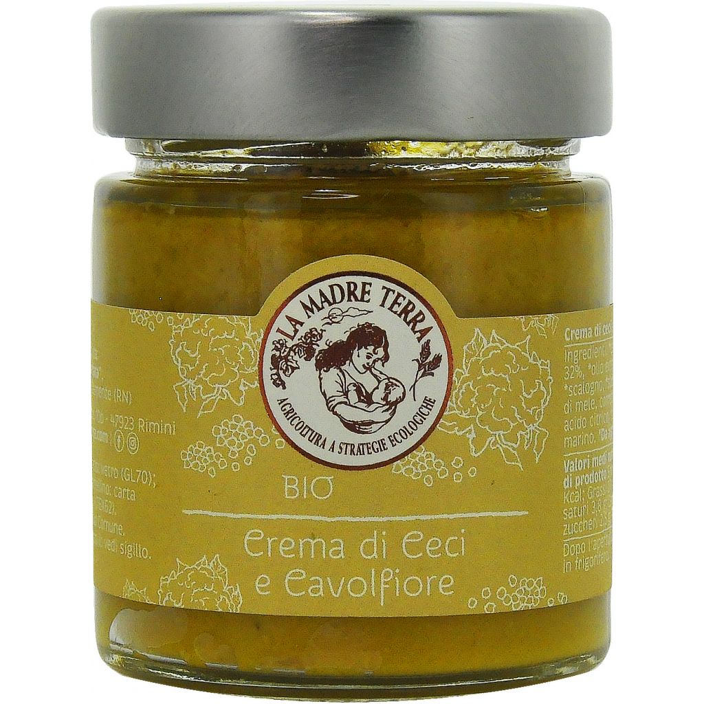 VEG01- Crema di ceci e cavolfiori- 130gr